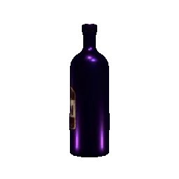 Flaske stærk alkohol