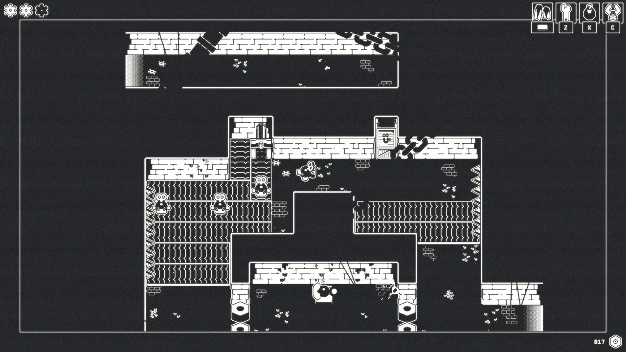 Map and inventory