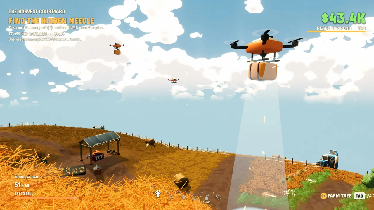 A Game About Needle In A Haystack · من أول حفنة قش إلى العثور على الإبرة