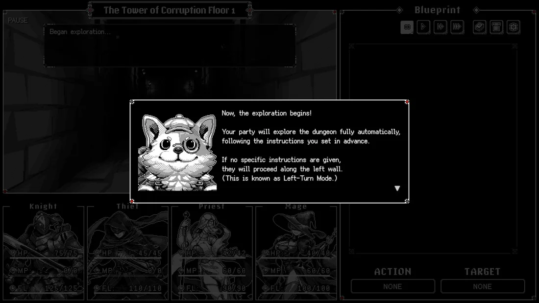 Dungeon Automata gameplay from the official Steam gallery