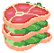 Meat Vegetable Sandwich game icon