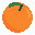 Orange game icon