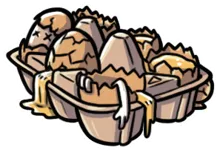 Eggspendables