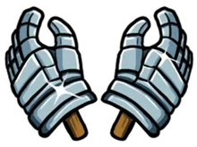 Ocelové rukavice