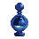 Bottle with a dose of water