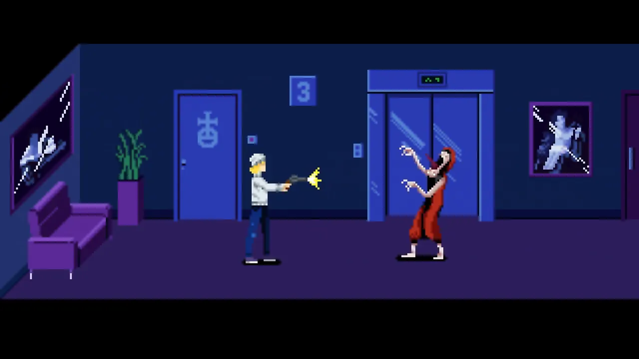 Pixel-art exploration and combat in Tenebris Somnia
