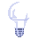 White light bulb