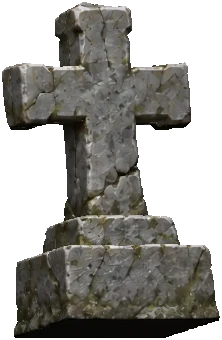 Pomník s křížem