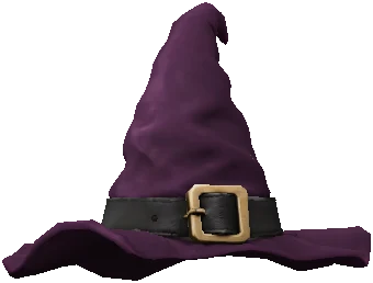 Klasický čarodějnický klobouk