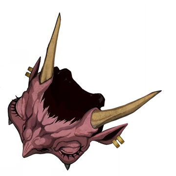 Wind and Thunder — Raijin · head detail