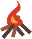 Campfire game icon